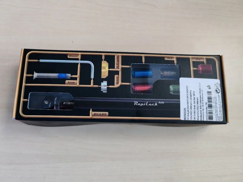 Pevné osy Rapilock k vozílkům 2kusy