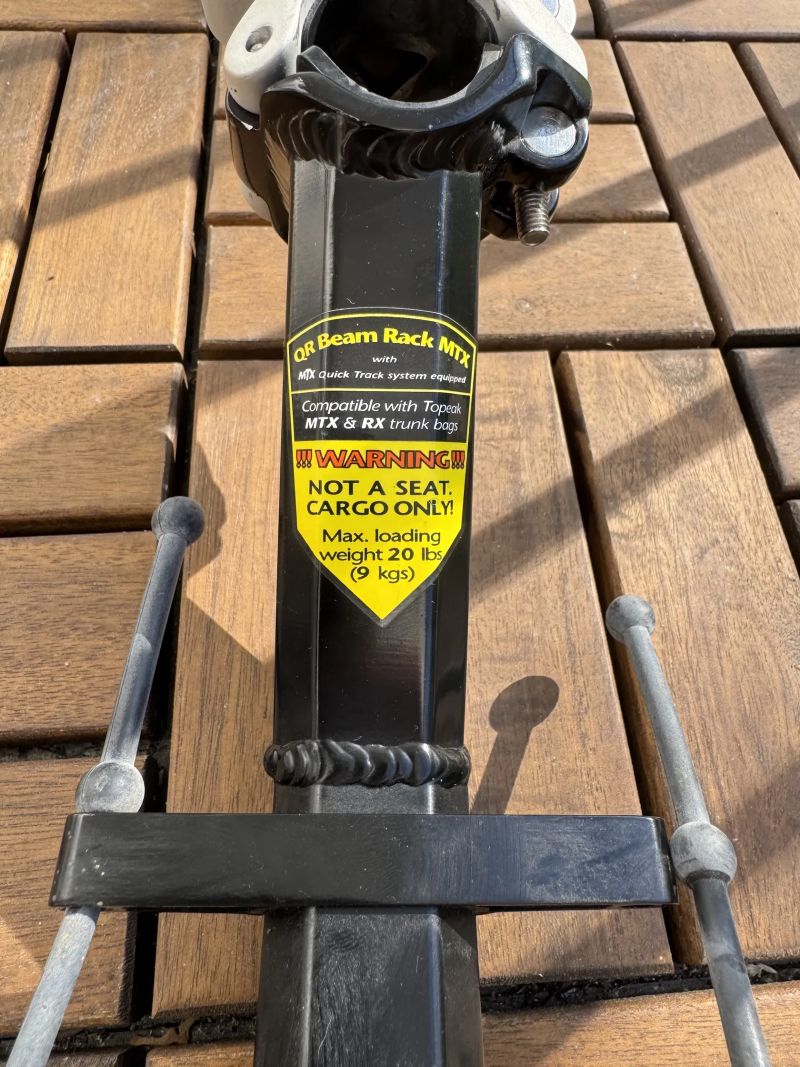 Topeak QR beam rack MTX