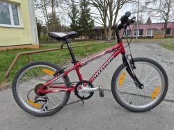 Dětské/juniorské kolo Author Cosmic – cervené