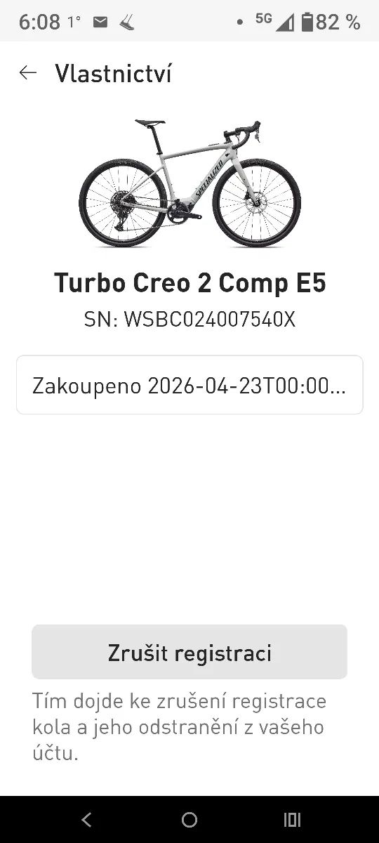 Specialized Creo SL E5 Comp - gloss dolomite metallic/dark navy Metallic