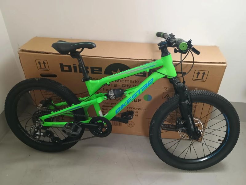 20" celoodpružené dětské kolo BIKESTAR