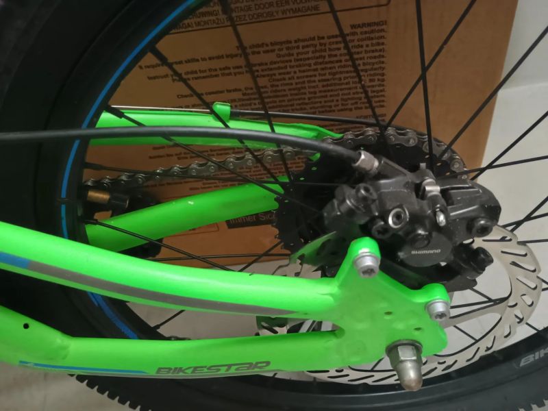 20" celoodpružené dětské kolo BIKESTAR