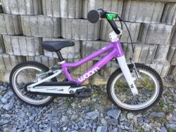Woom 2 jako nový 14" 