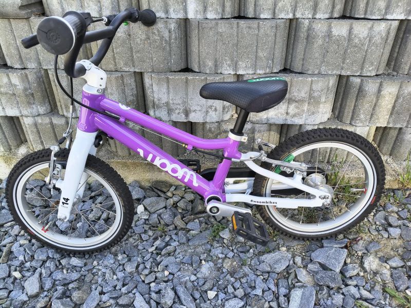 Woom 2 jako nový 14" 