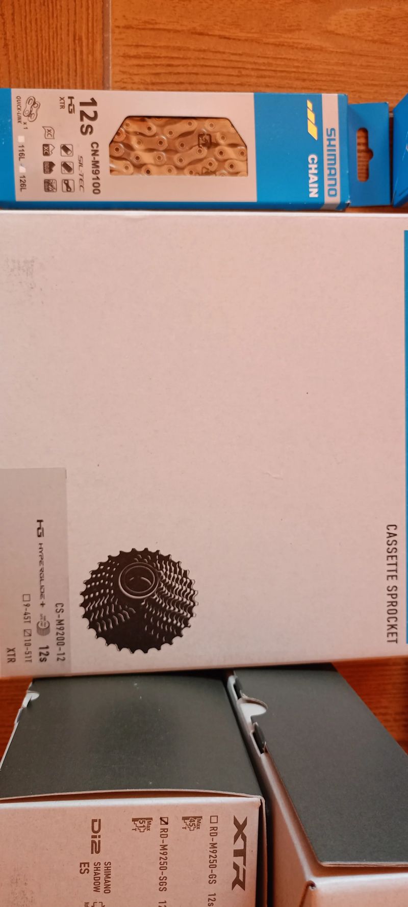 Sada Shimano XTR Di2 - 1x12 - NOVÁ