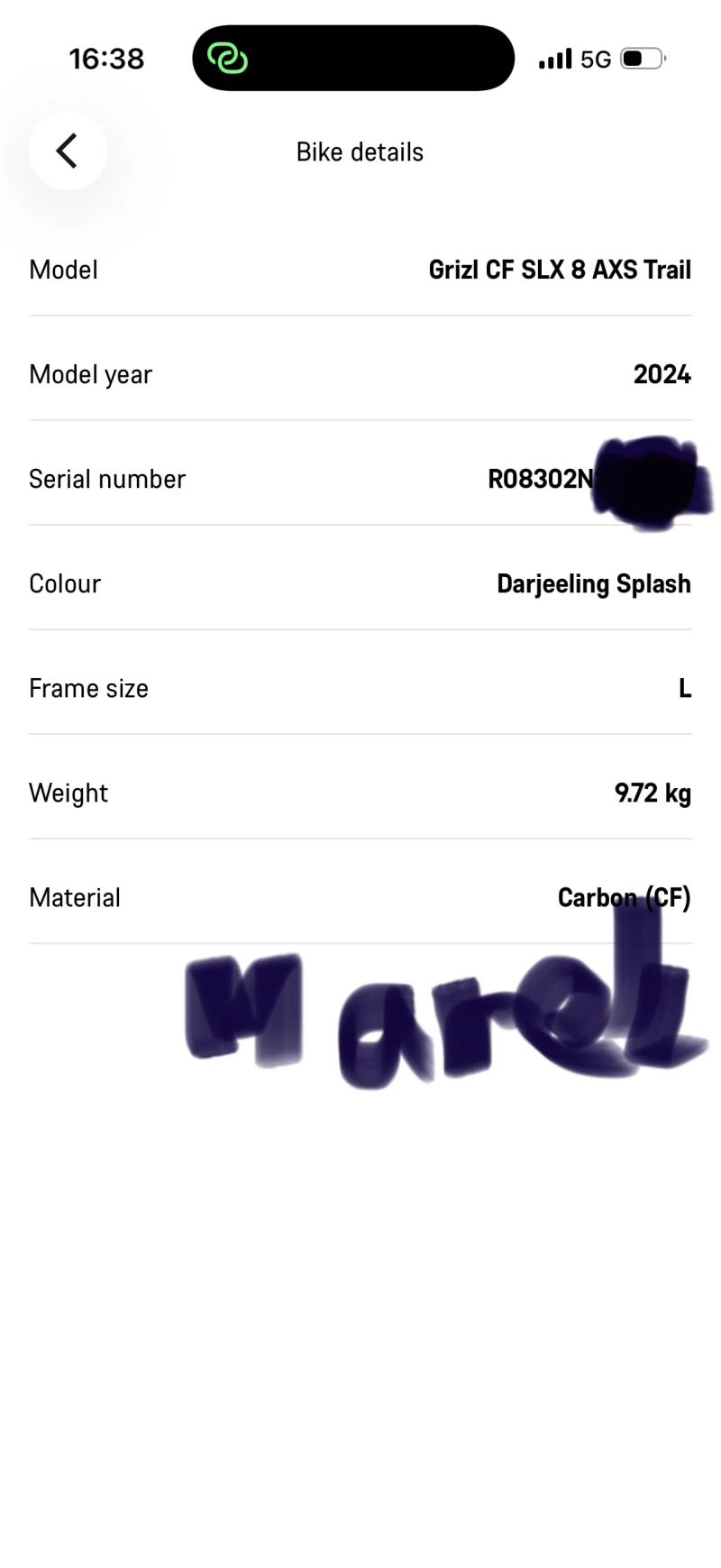 Canyon Grizl CF SLX 8 AXS trail (výměna za prémiové canyon elektro možná)