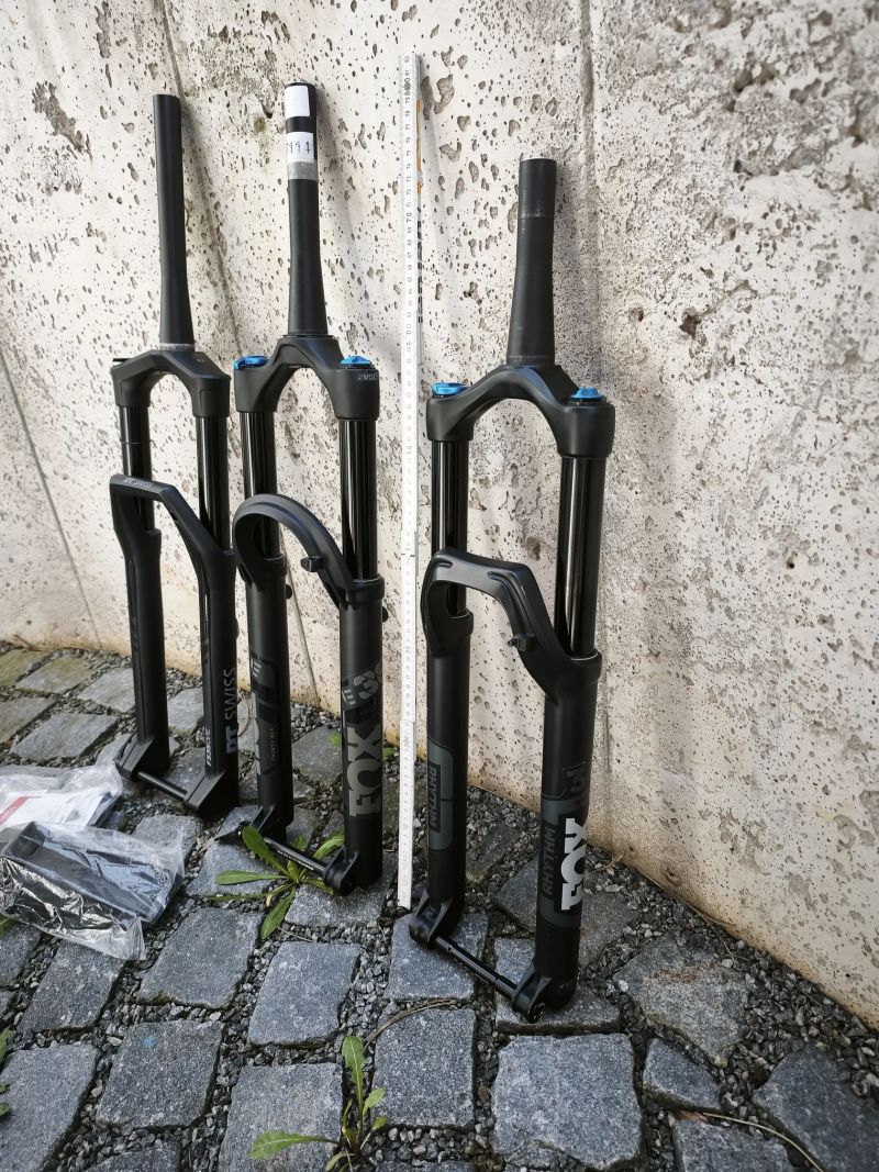 NOVÉ vidlice FOX 34 36 a DT Swiss F 535 ONE 150mm