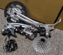 Shimano Deore/XT 3x9 sada