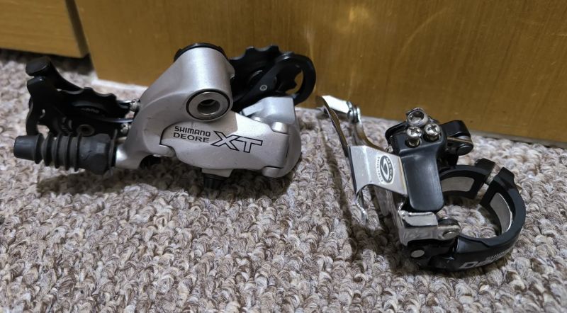 Shimano Deore/XT 3x9 sada