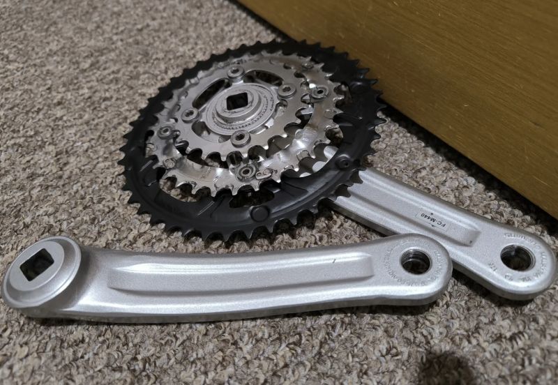 Shimano Deore/XT 3x9 sada