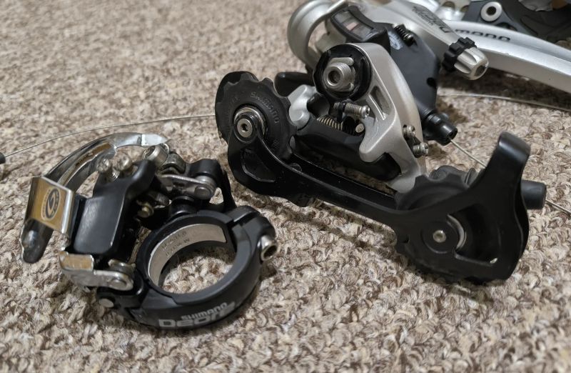 Shimano Deore/XT 3x9 sada