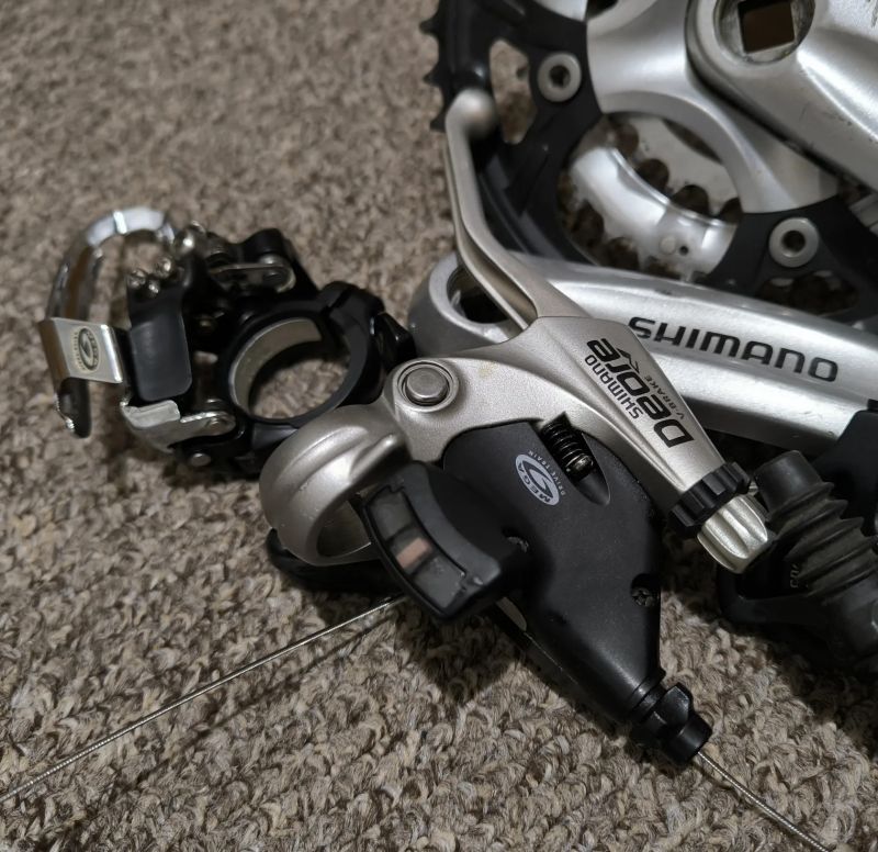 Shimano Deore/XT 3x9 sada