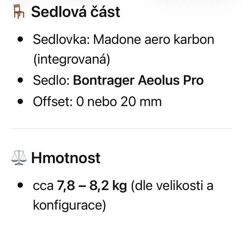 Trek Madone SLR 8 gen 7