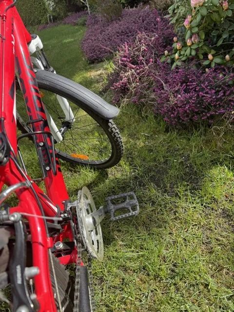 Dětské kolo 24" Maxbike – jako nové, blatníky, nosič