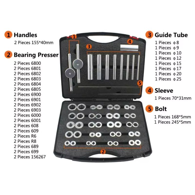 Sada na lisování / vylisovaní ložisek 