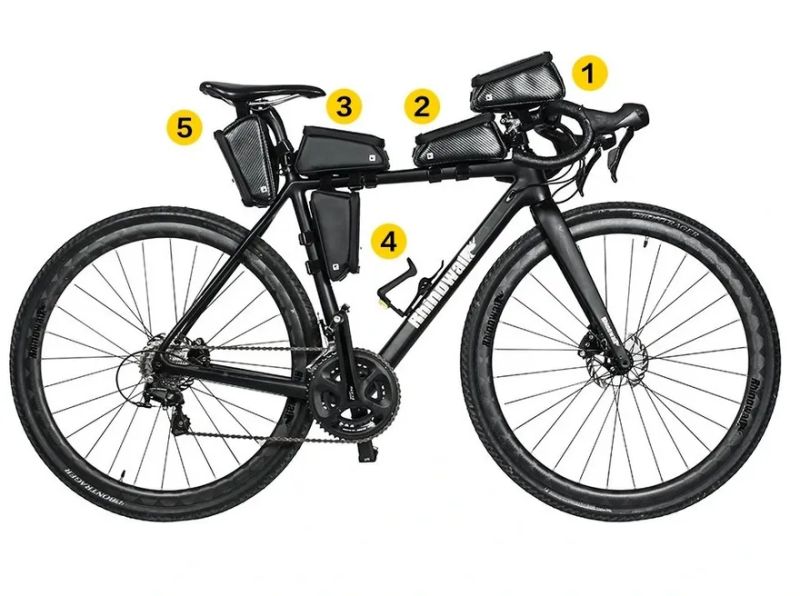 Rhinowalk brašna na horní rám / řídítka vč. kapsy na mobil RK18335