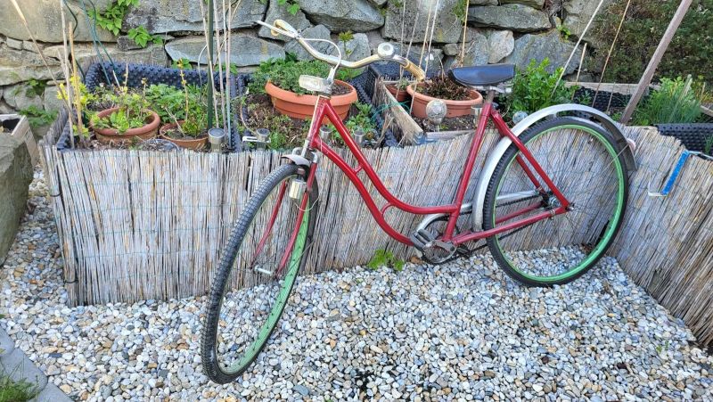 PRODÁM staré dámské kolo