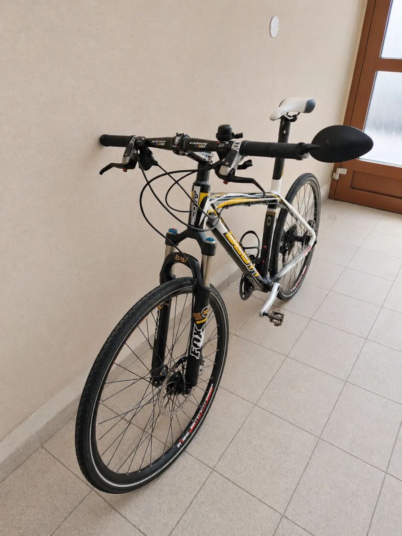 SCOTT Scale RC Carbon – 10,8 kg, vel. M (170–180 cm), XT, Fox