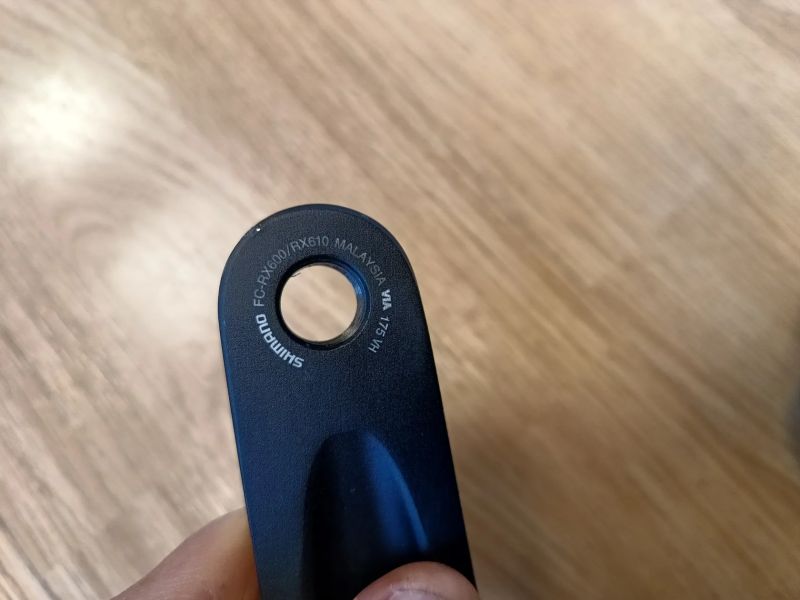 Kliky Shimano GRX FC-RX600 (2x11, 175 mm)