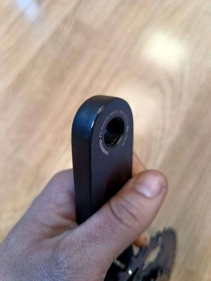 Kliky Shimano GRX FC-RX600 (2x11, 175 mm)