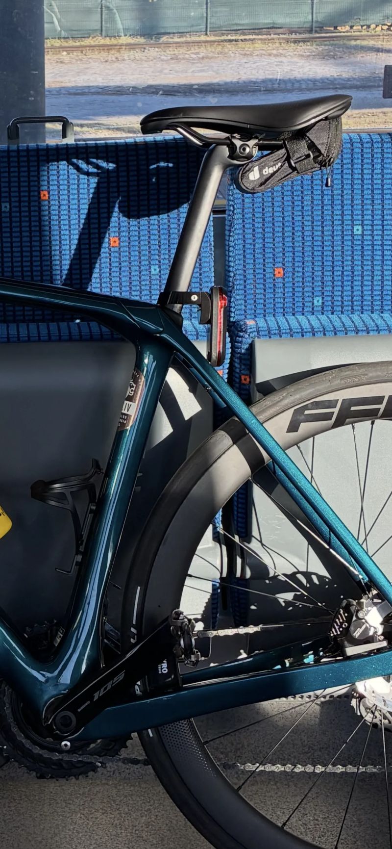 Trek Domane Gen4 držák radaru Garmin