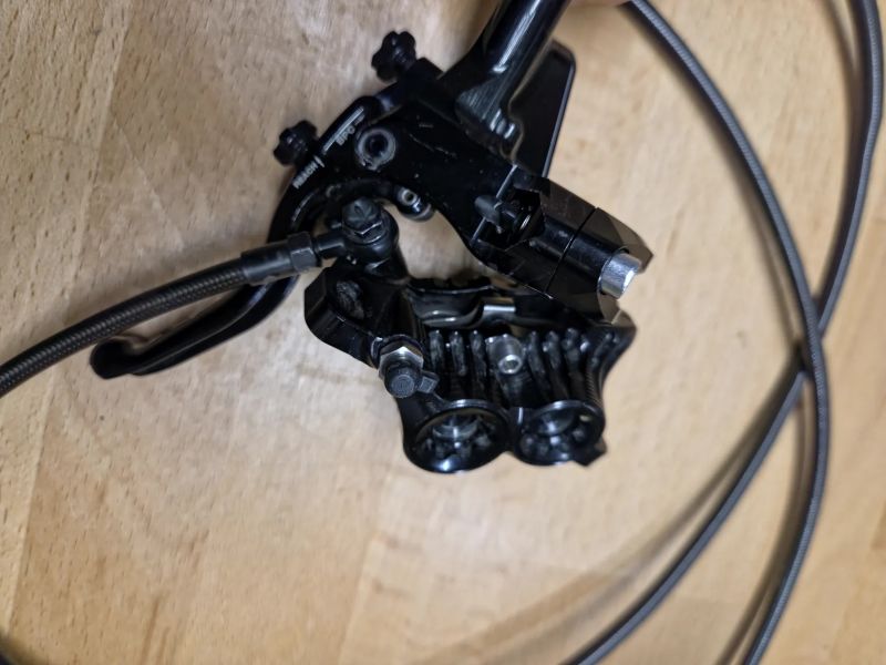 Prodám páky Hope Tech 3 + třmeny new V4 + hadice Goodridge carbon