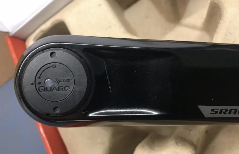 Sram Rival Wattmetr Quarq v levé klice 