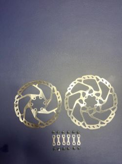 Brzdové kotouče Shimano SM-RT66 160+180mm