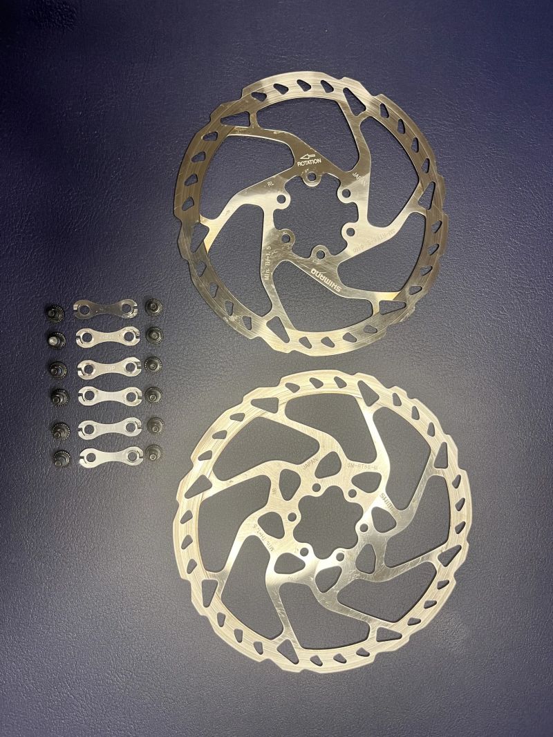 Brzdové kotouče Shimano SM-RT66 160+180mm