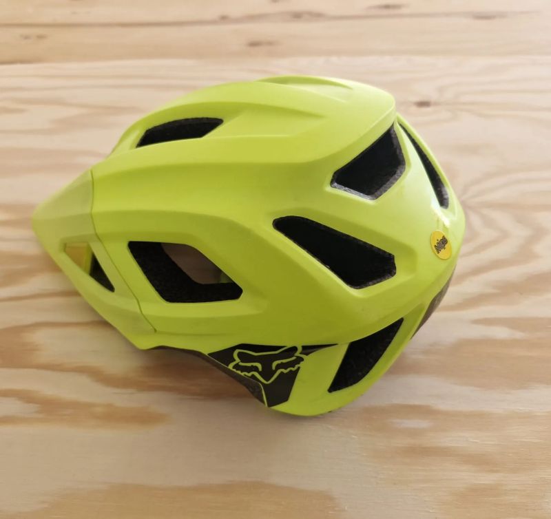 Dětská helma FOX Mainframe MIPS (48–52 cm) – Fluo Yellow