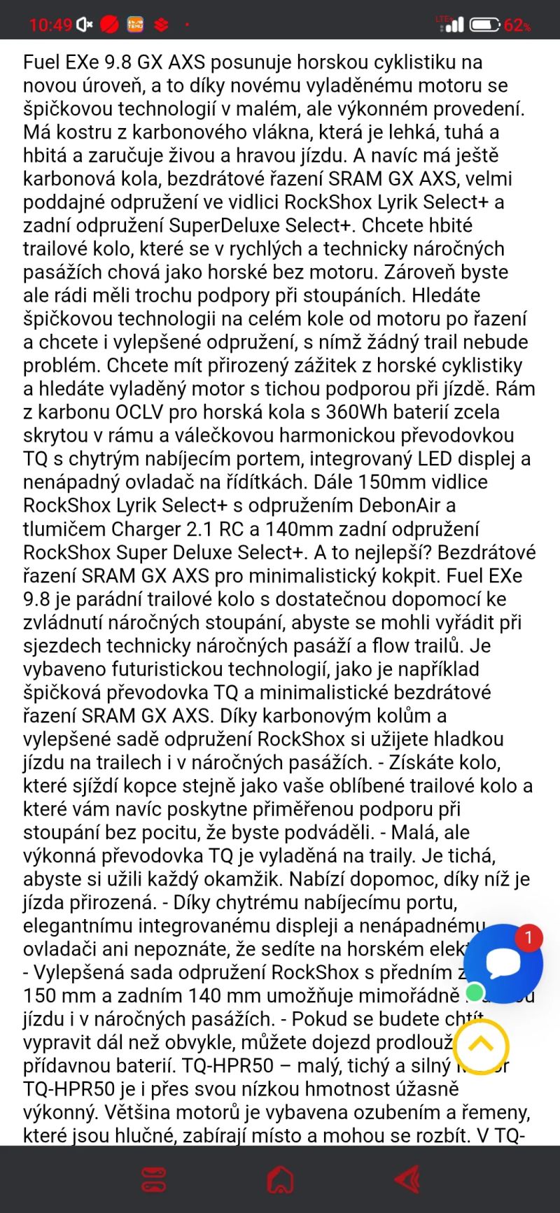 Trek Fuel EX-e 9.8 GX AXS