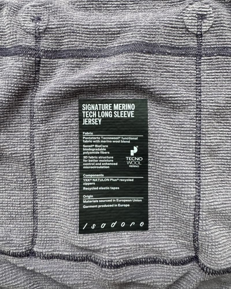 Isadore Signature Merino Tech Long Sleeve Jersey