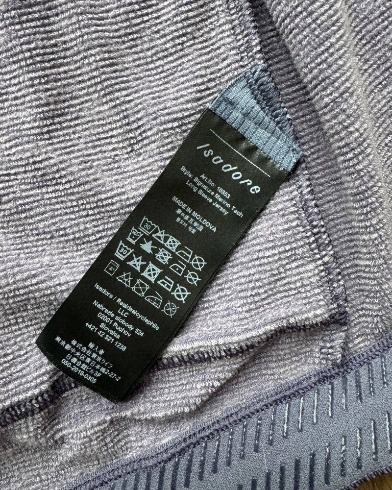 Isadore Signature Merino Tech Long Sleeve Jersey