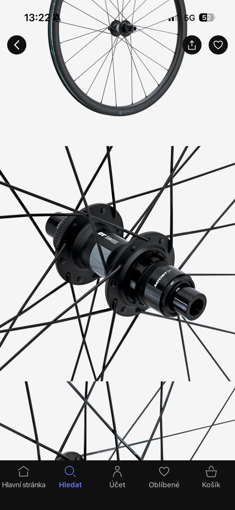 Nejetá karbonová kola Van Rysel 