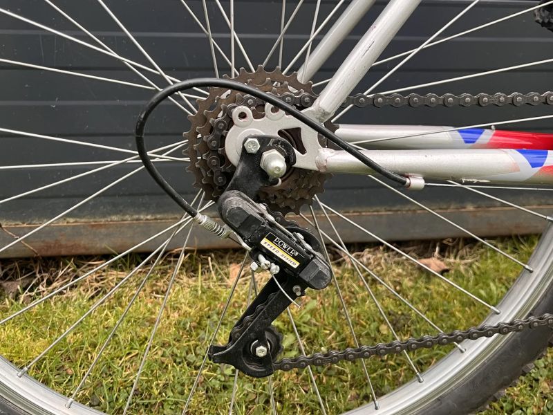 Horské kolo z dřevních dob moutainbikingu