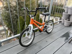 Dětské kolo WOOM 2 (14”) - oranžová 