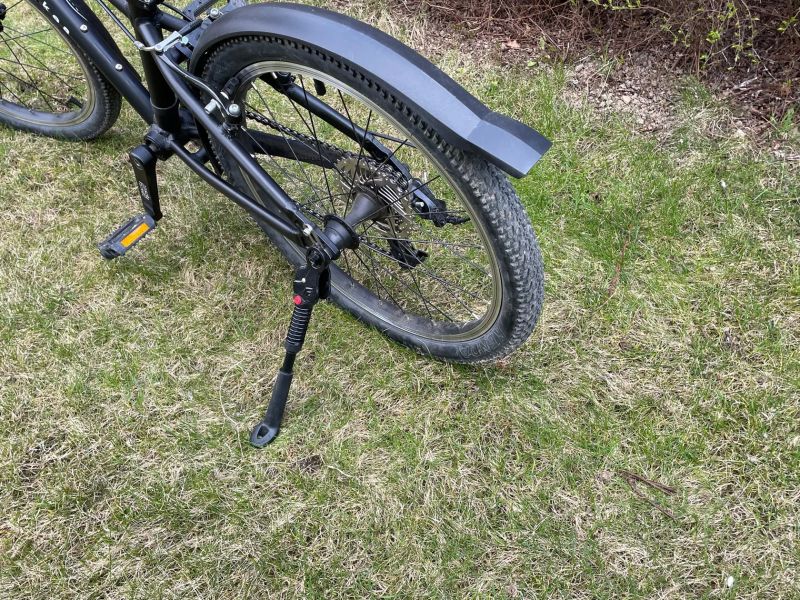 Dětské kolo KUbikes 20L MTB - Black (+blatníky a stojánek)
