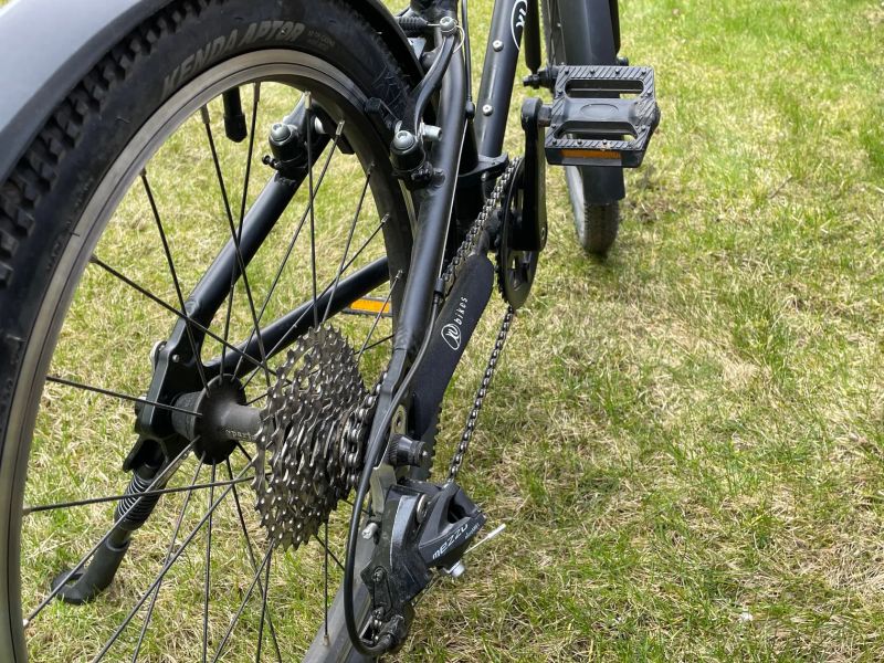 Dětské kolo KUbikes 20L MTB - Black (+blatníky a stojánek)