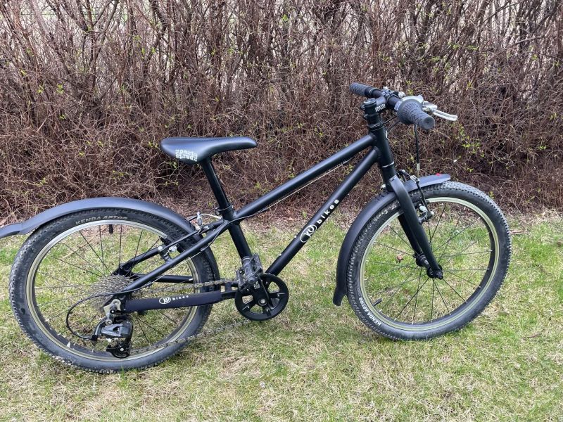 Dětské kolo KUbikes 20L MTB - Black (+blatníky a stojánek)