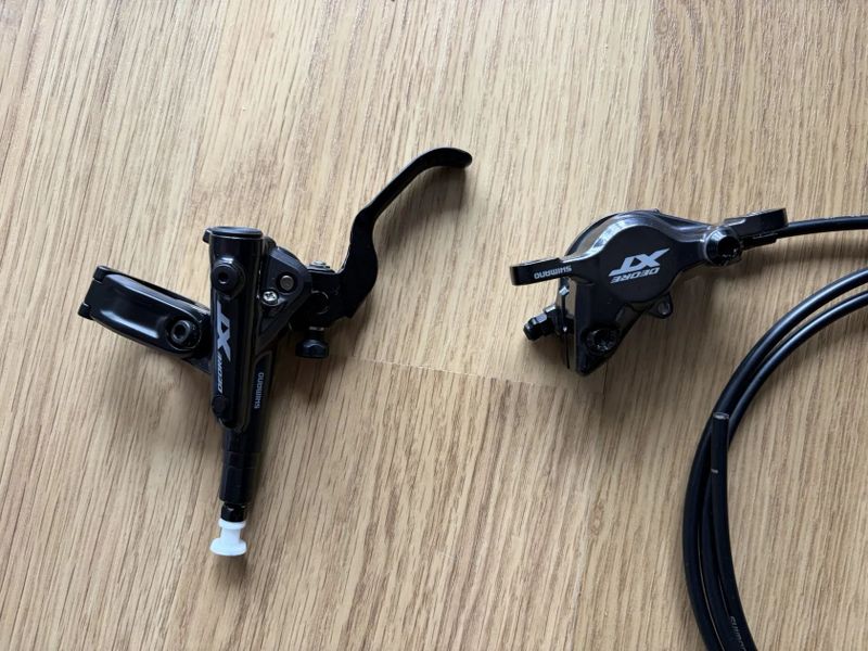 Brzdy Shimano XT - nová sada vč. kotoučů