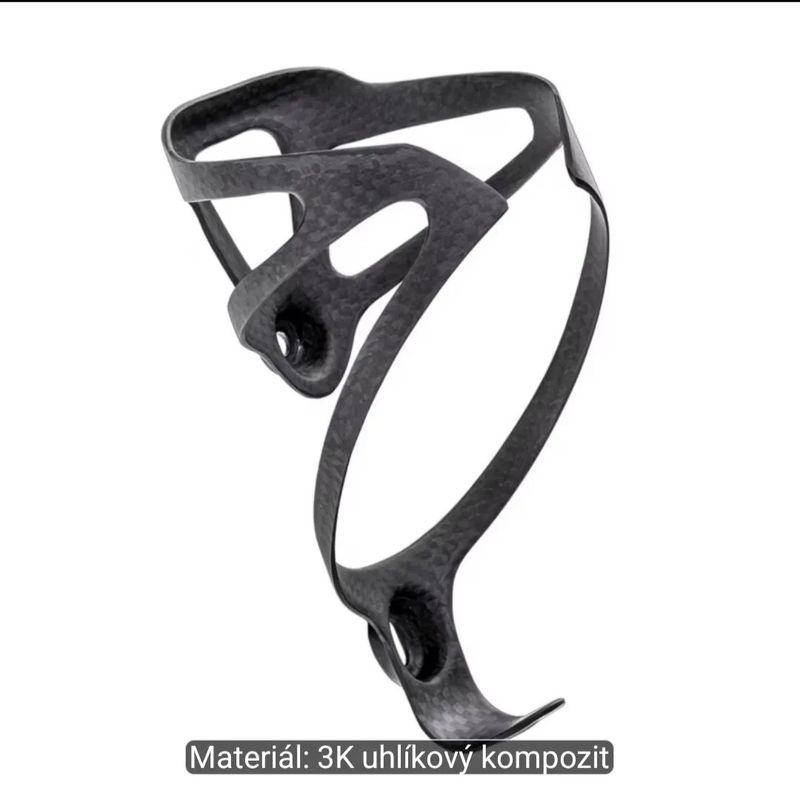 Karbonový košík na láhev, 18 g - 2 ks