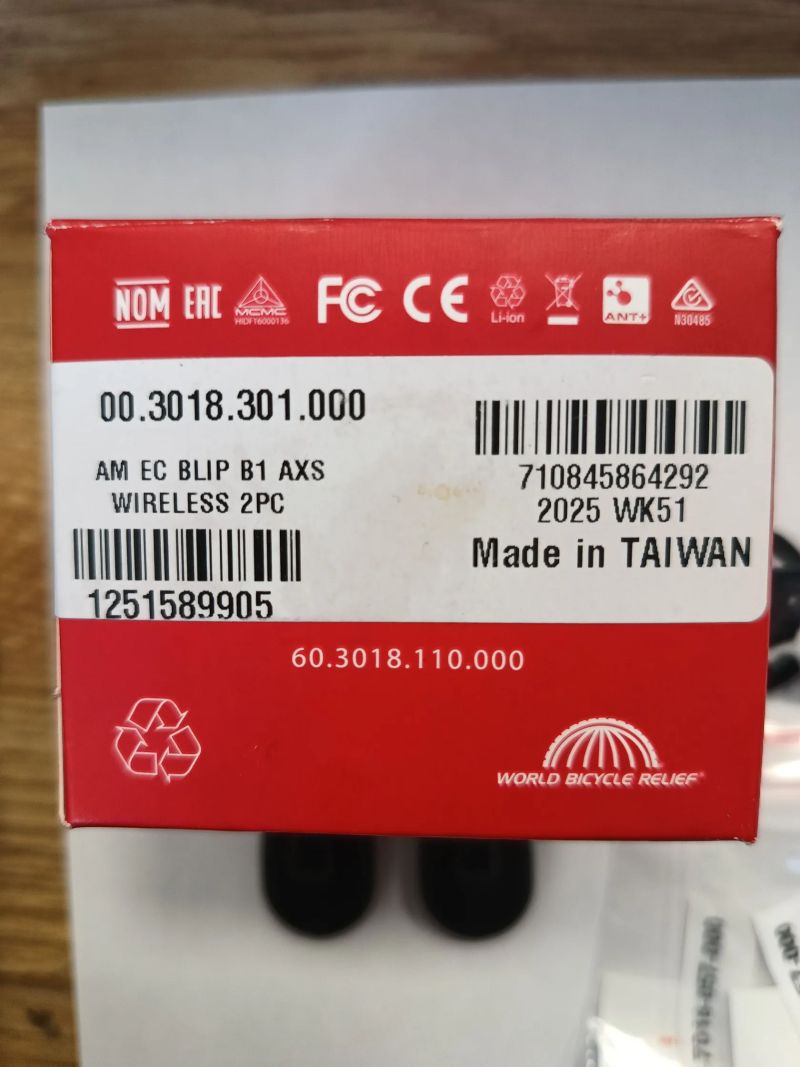 SRAM eTap Blip bezdrátové přídavné řazení pro AXS (2 ks)