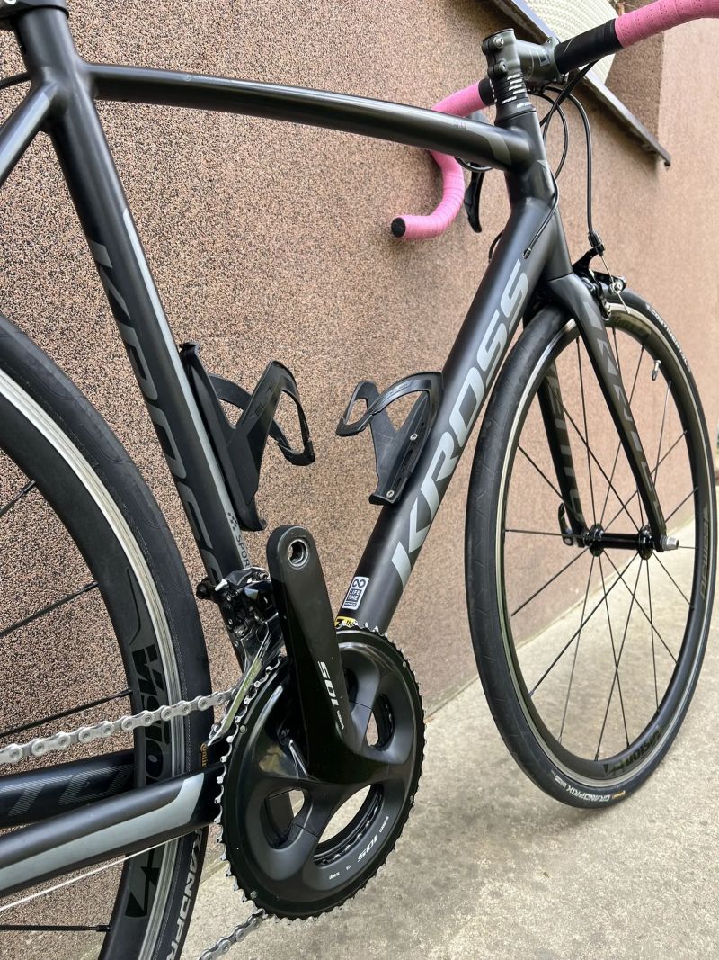 Kross Vento 5.0 (Shimano 105) – Po servisu, doplňky