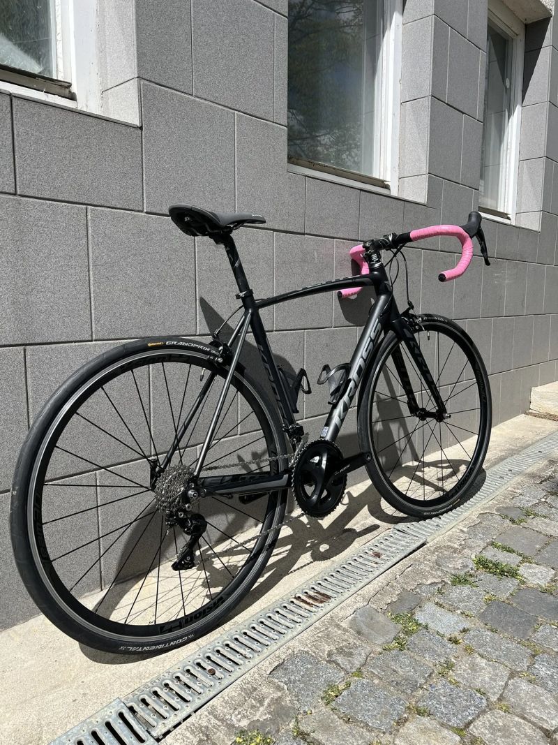Kross Vento 5.0 (Shimano 105) – Po servisu, doplňky