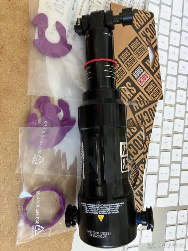 Tlumič+karbon. zadní stavba Trek TOP FUEL gen3 2022-24 S-XL