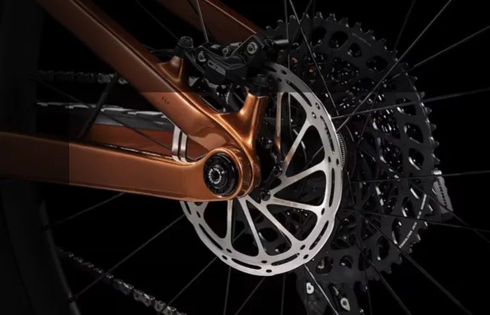 Tlumič+karbon. zadní stavba Trek TOP FUEL gen3 2022-24 S-XL