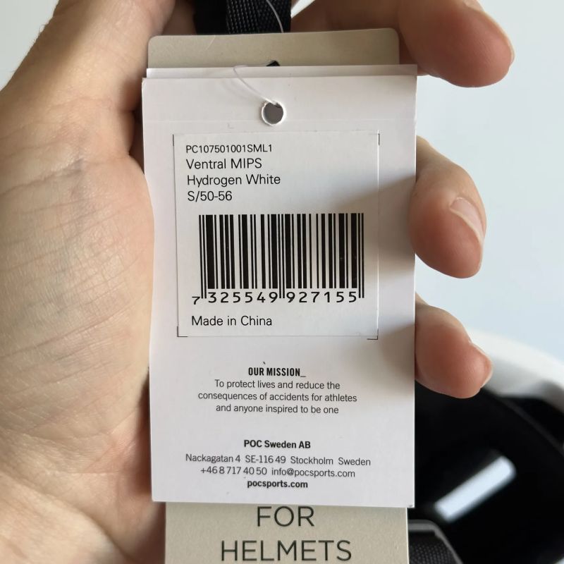 Cyklistická helma POC Ventral MIPS Hydrogen White Small