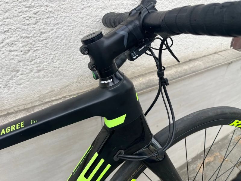 celokarbonove Cube Agree C62 SL, vel:M/53cm, Shimano Ultegra Di2 2x11s