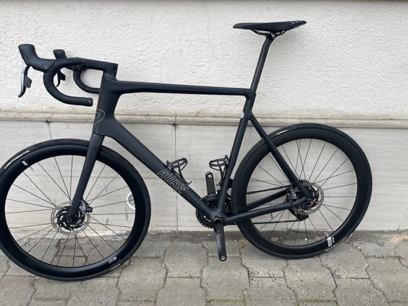 Karbonové kolo Rose Reveal 06, Sram Force 2x12s, vel.: XL/60cm, karbonová kola