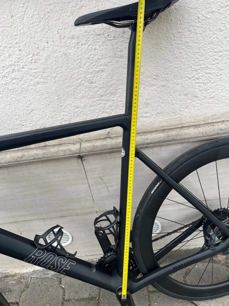 Karbonové kolo Rose Reveal 06, Sram Force 2x12s, vel.: XL/60cm, karbonová kola